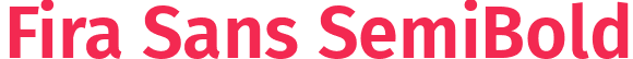 Fira Sans SemiBold